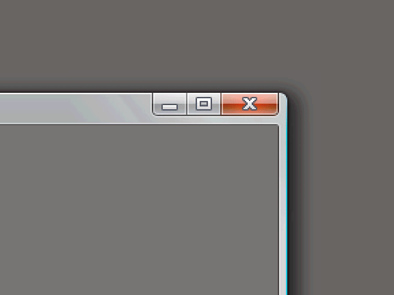 Microsoft Window Button Controls By Mike Hone On Dribbble