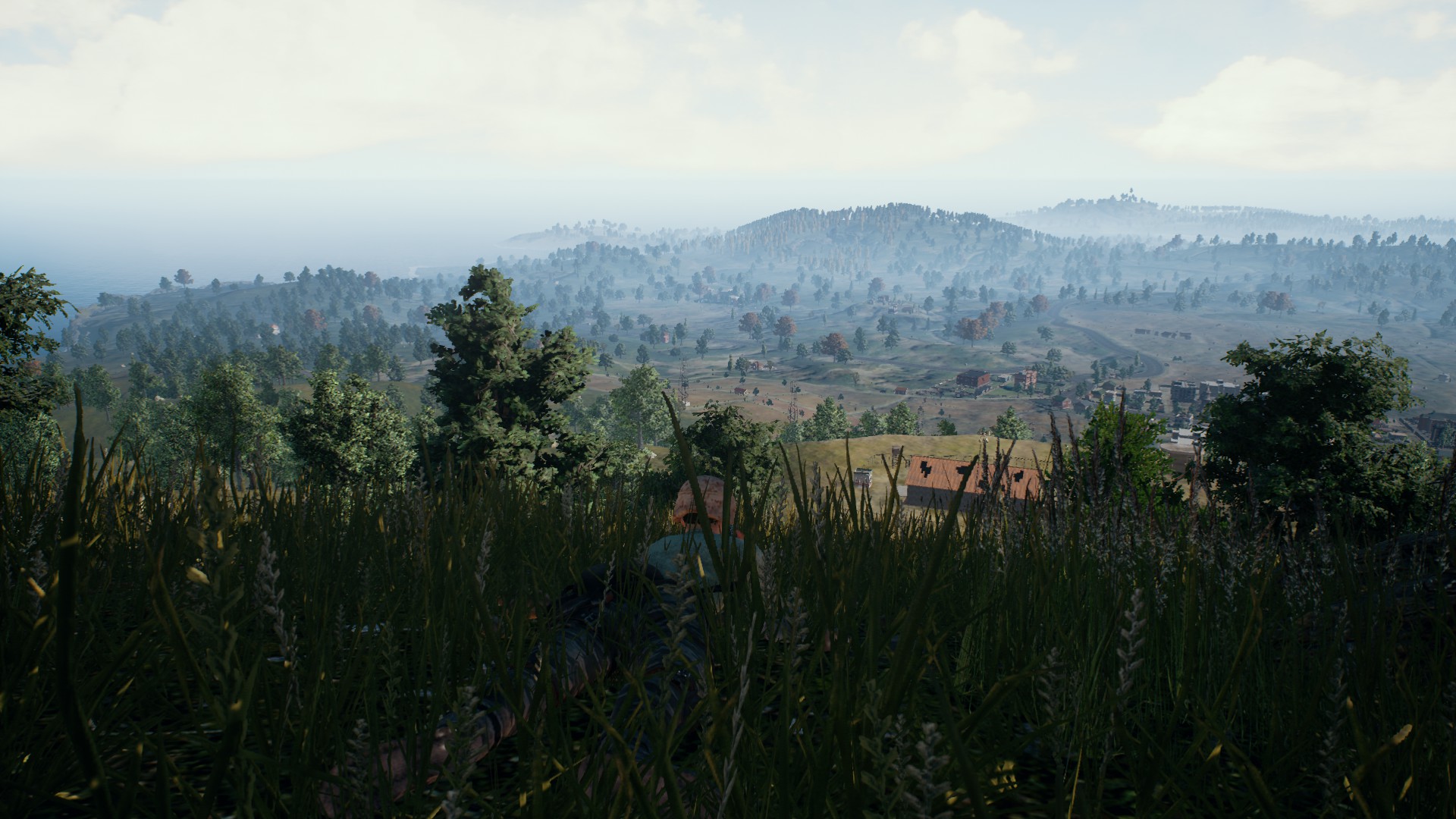 Playerunknown&rsquo;s Battlegrounds-Draw-Distance-Low