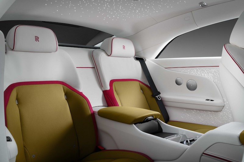 Rolls-Royce's Spectre, its first all-electric vehicle.