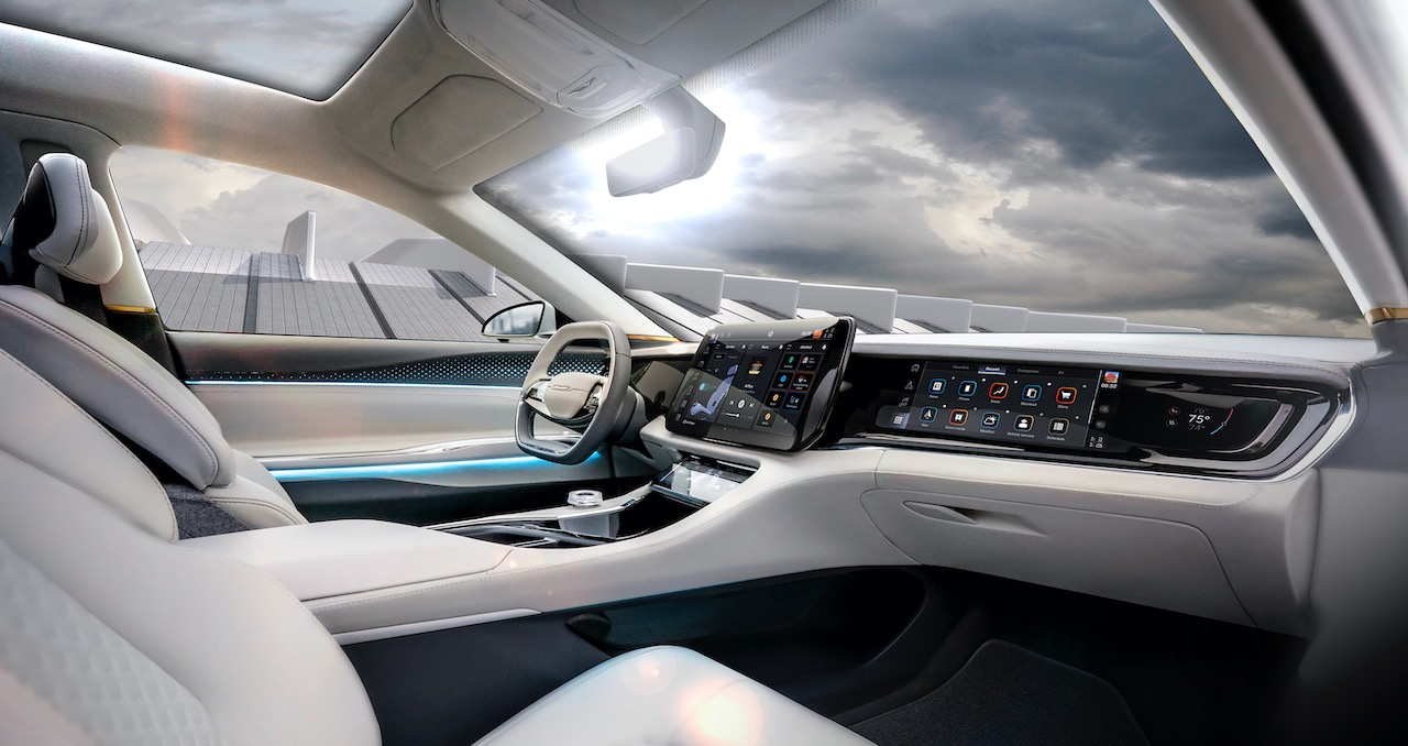chrysler airflow concept ces2022 the reimagines how driver and passengers interact with advanced technologies while deliverin