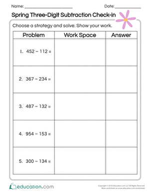 browse three digit subtraction and regrouping educational resources education com