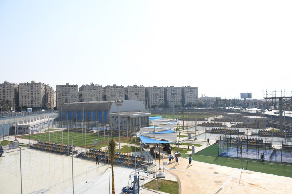 وزير الرياضة يتفقد فرع نادى النادى بشيراتون