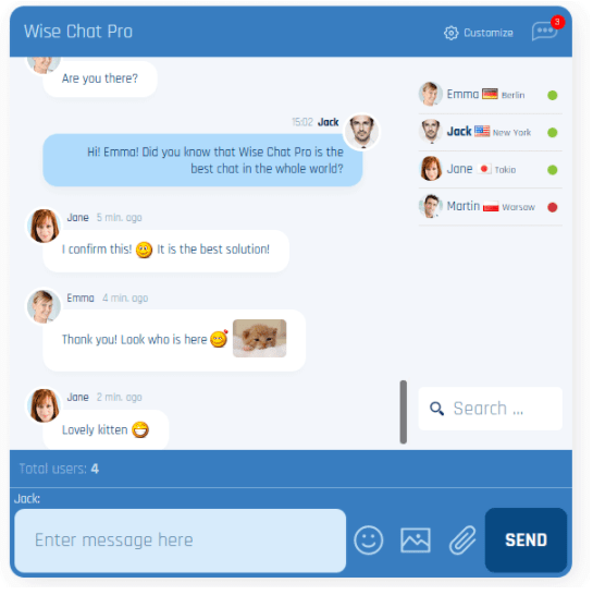By default messages feature is enabled for your . Best Alternative For Wise Chat Wordpress Elextensions