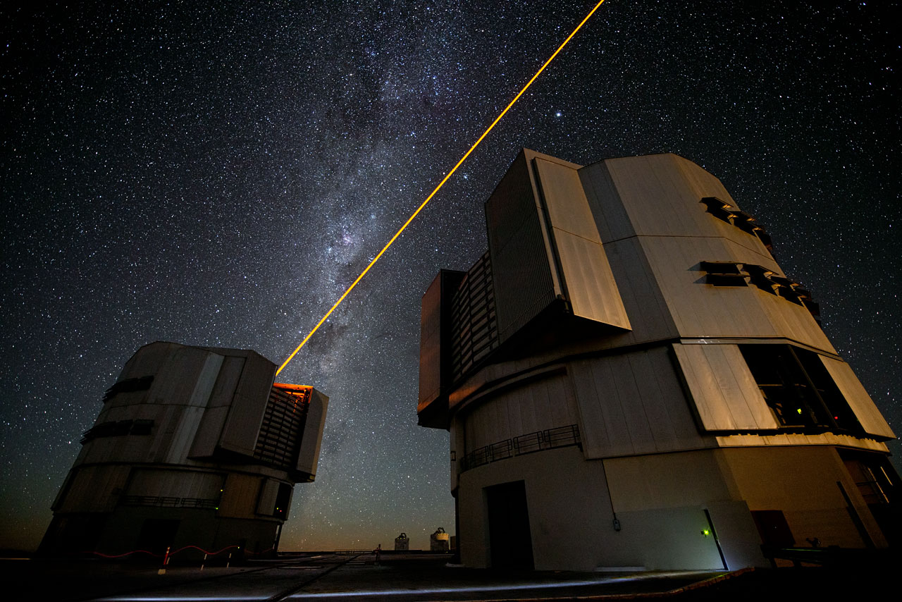 Gratuito Download immagini The New Parla Laser In Operation At Eso S Paranal Observatory ultima da parte di