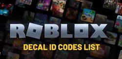 All Decal IDs In Roblox Ultimate Compilation All Roblox Decal ID Codes In