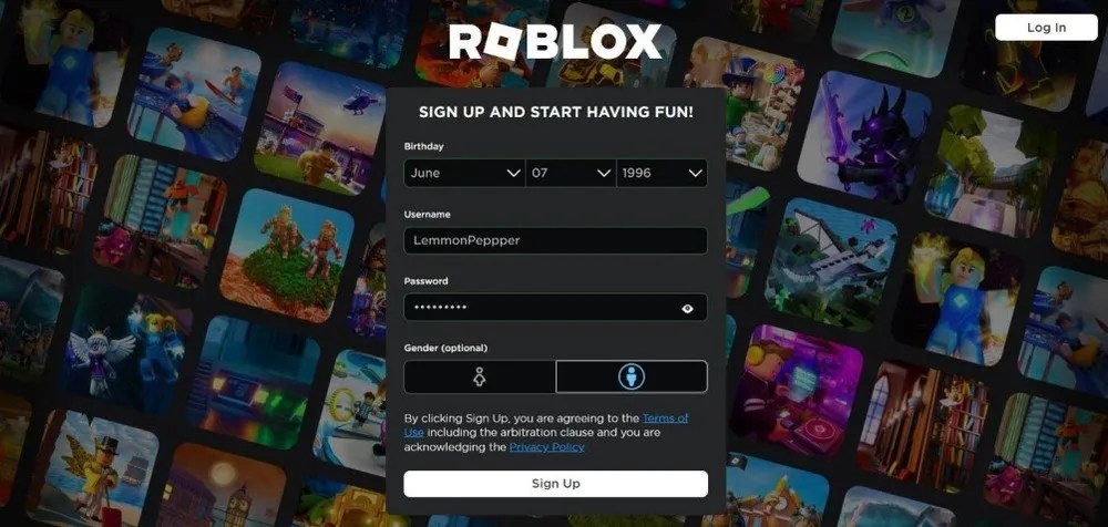 How To Create A Game In Roblox 2Create An Account In