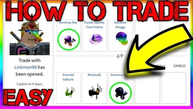 How To Trade With Other Players In Roblox How To Trade In