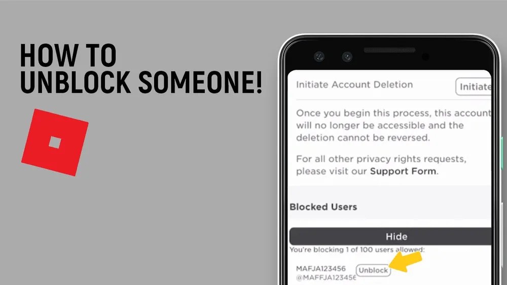 How To Unblock Someone On Roblox How To Unblock Someone On Roblox