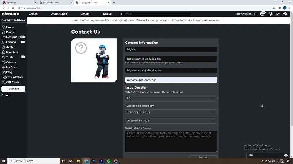 How To Contact Roblox Support When To Contact Roblox