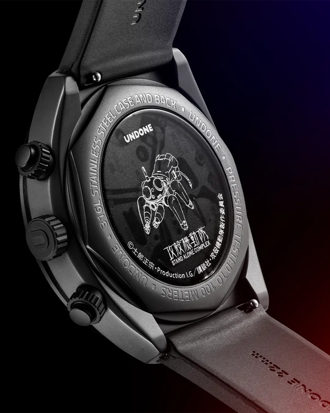 UNDONE Ghostintheshell Caseback Grey