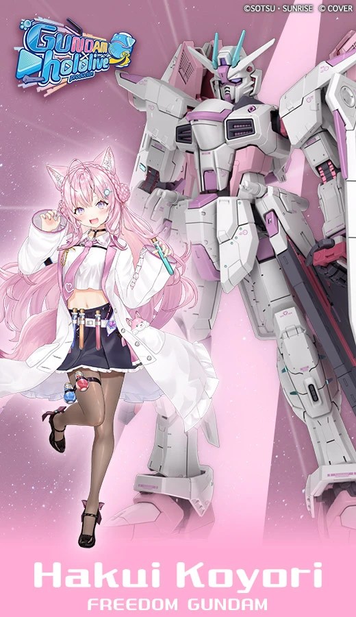 GUNDAM X HOLOLIVE 7