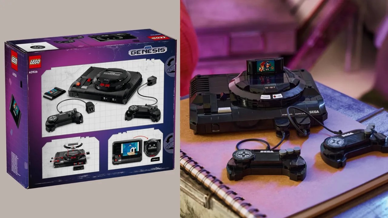 LEGO SEGA Genesis Mega Drive Set