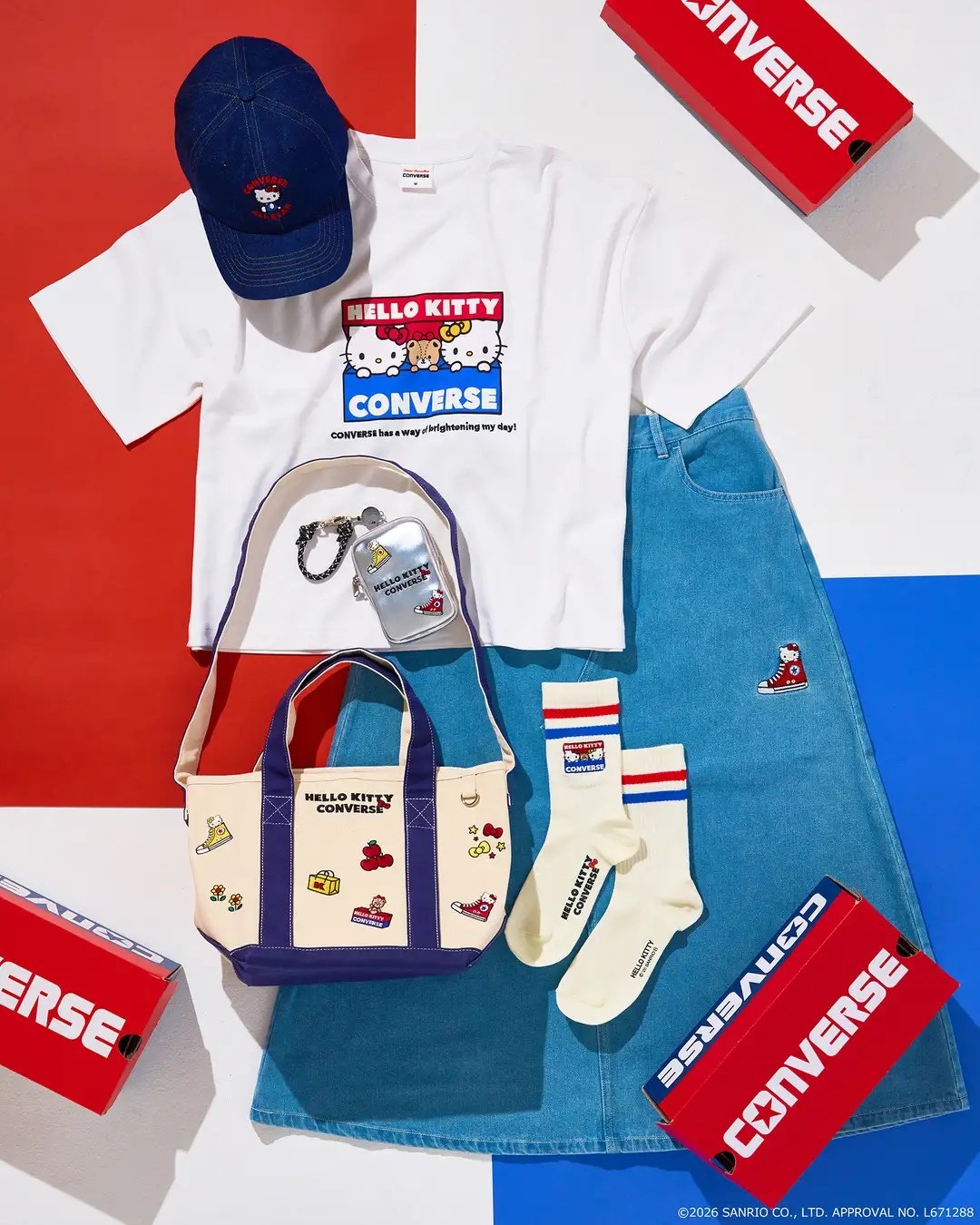 Hello Kitty x Converse Collab 1