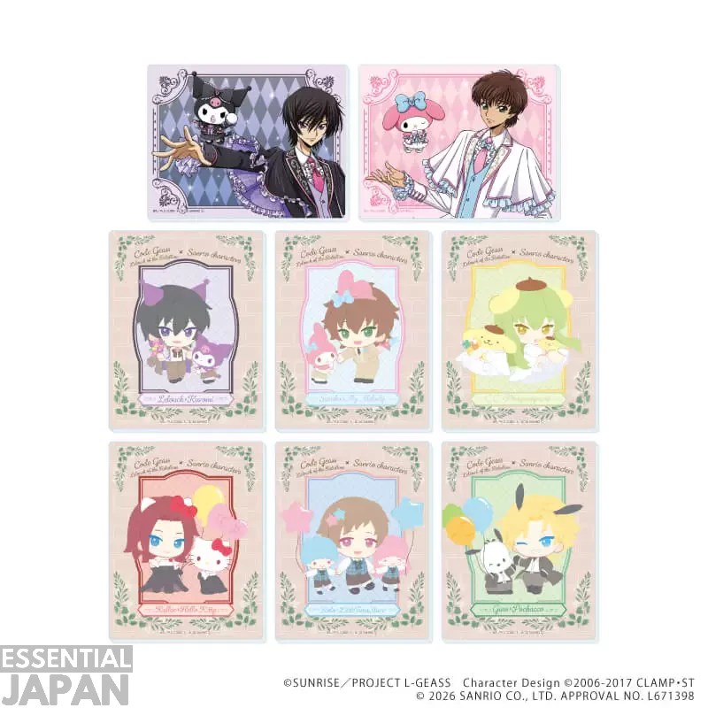 Sanrio x Code Geass Collab Merch 4