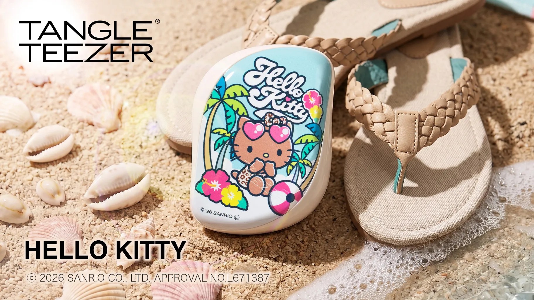 Hello Kitty x Tangle Teezer Collab 1