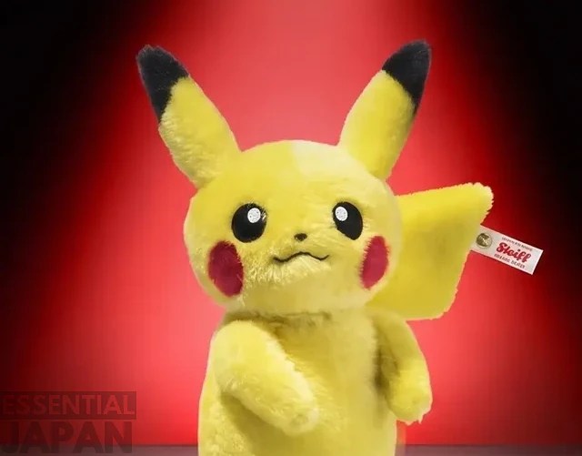 Steiff Fully Unveils New Pokémon 30th Anniversary Pikachu Figure