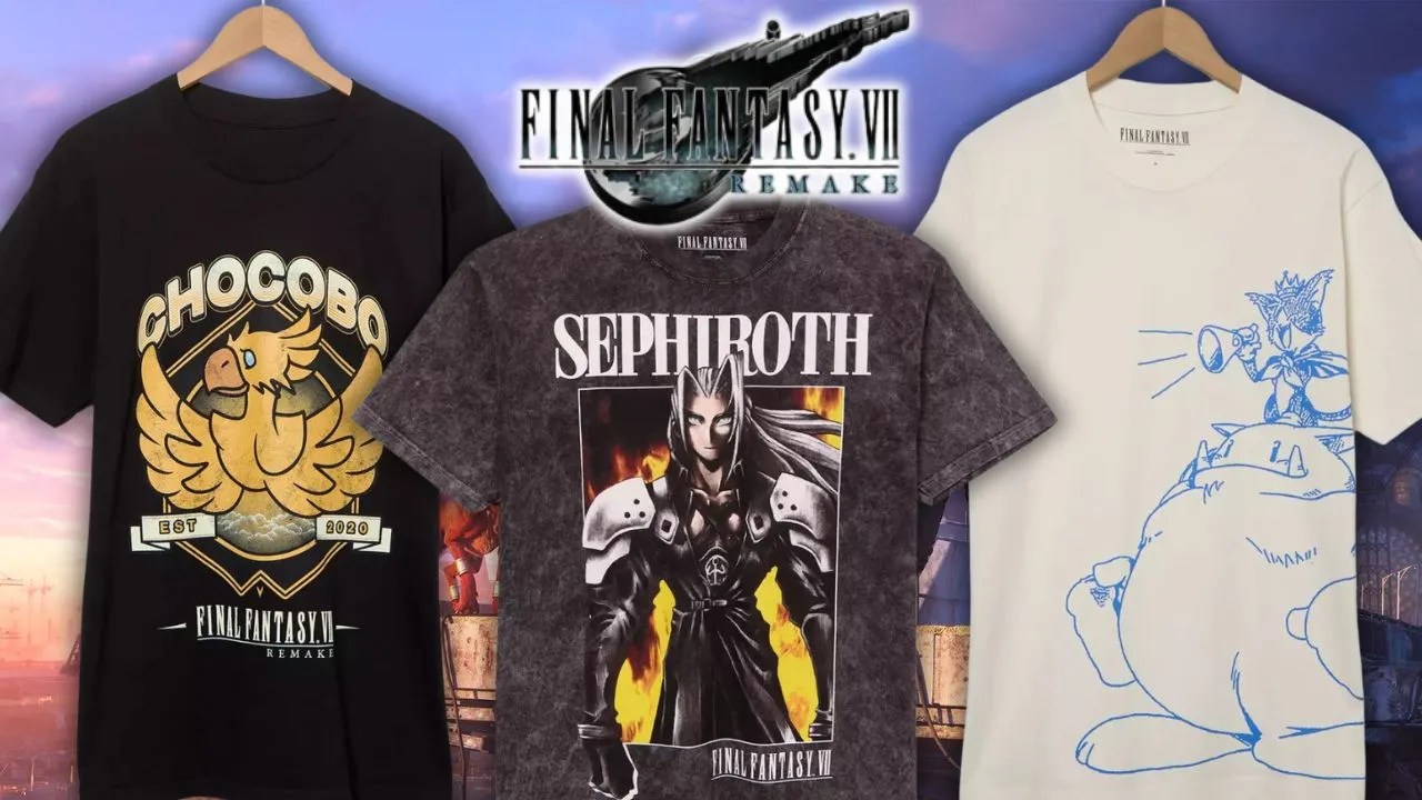 BoxLunch x Final Fantasy VII Shirt Collab Collection