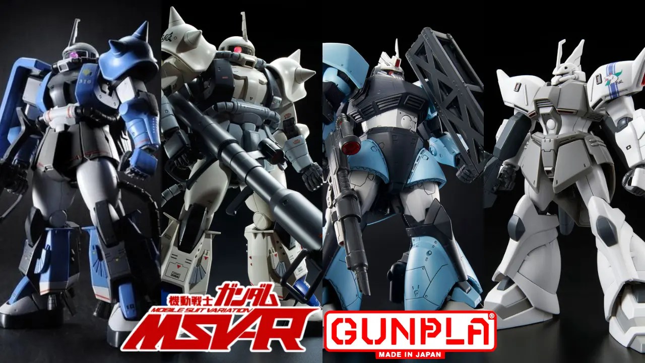 Gundam MSV R Gunpla Kits Re Release