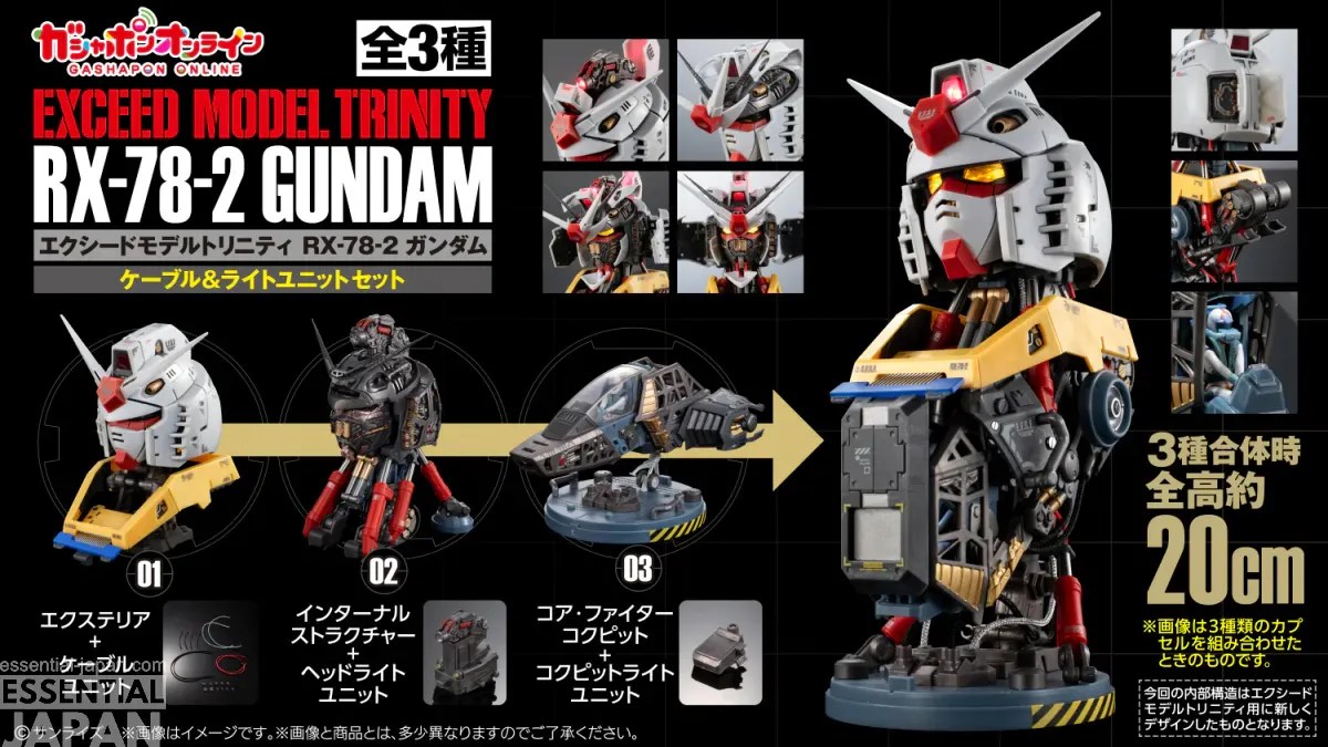 SOLD OUT EXCEED MODEL TRINITY RX 78 2 GUNDAM 5