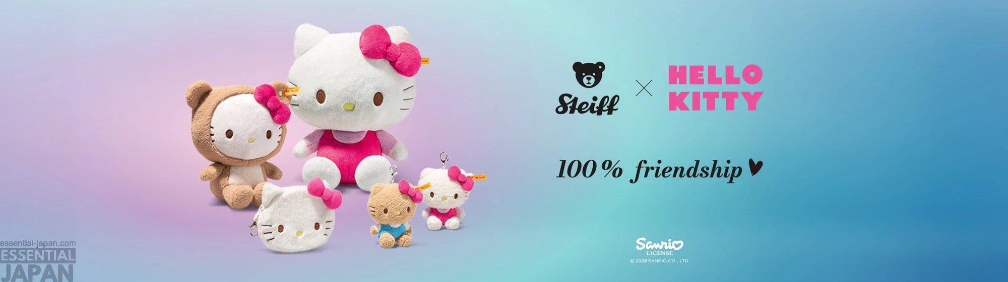 Steiff and Sanrio Release Adorable New Hello Kitty Collab Collection