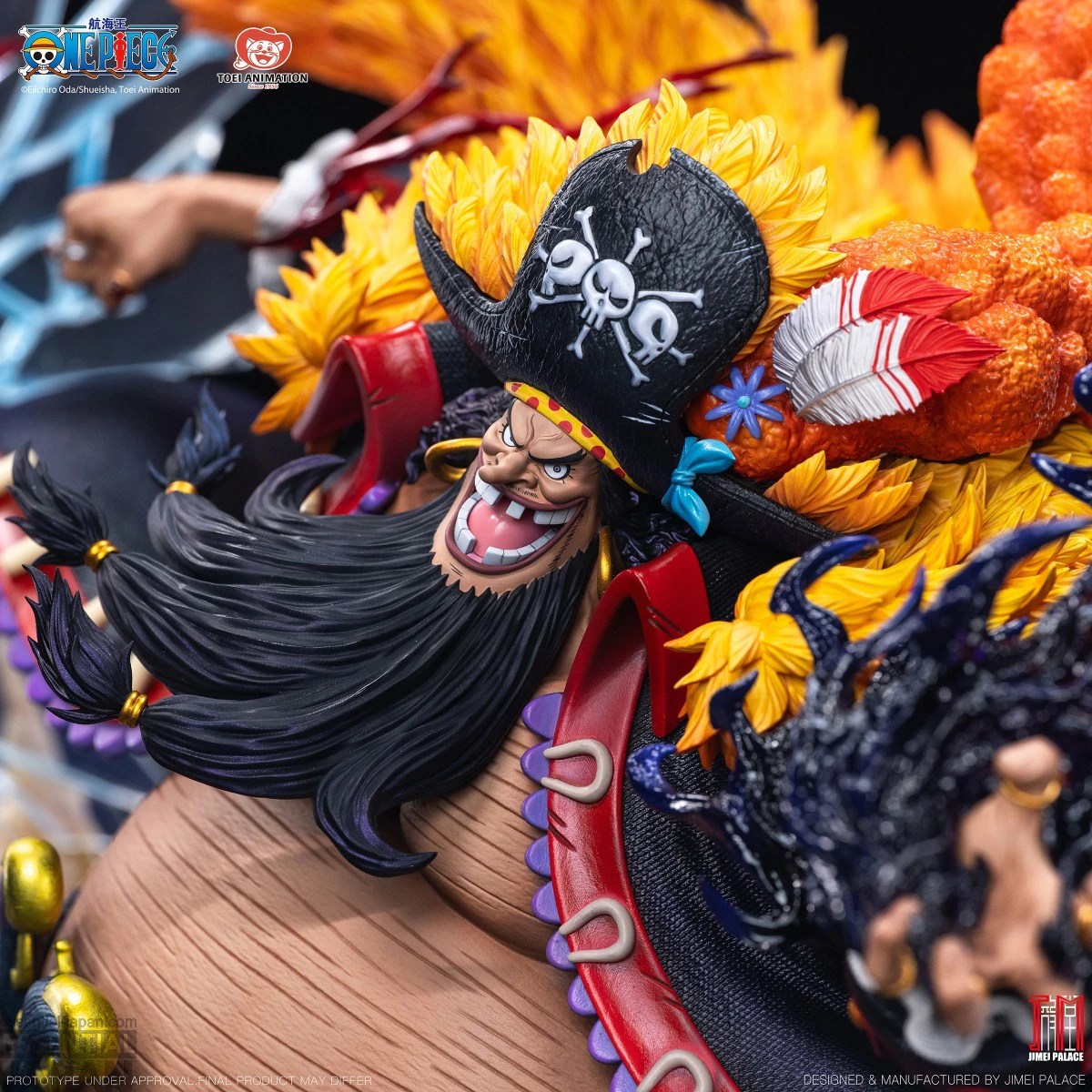 One Piece Blackbeard JIMEI PALACE Scale Figure 4