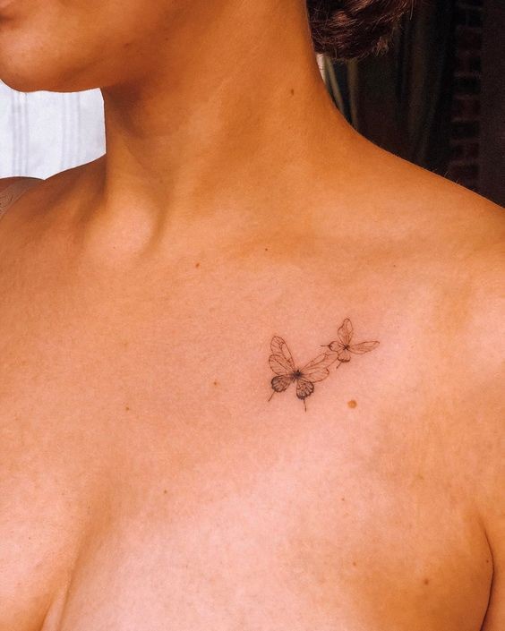 Borboleta para tatuagem fino Tatuagem De Borboleta 80 Ideias Apaixonantes Com Dicas Valiosas
