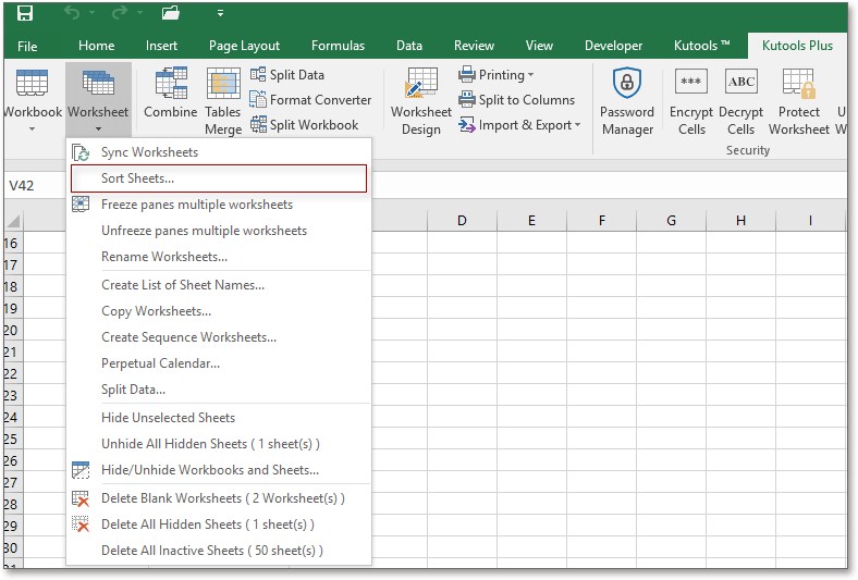 how to quickly change order of tabs to your need in excel