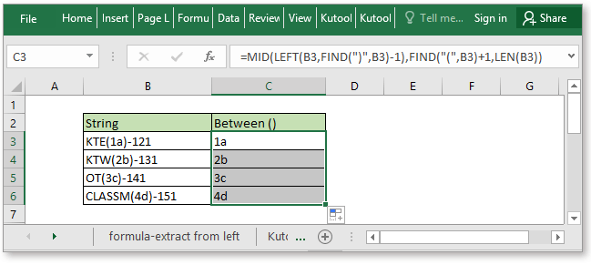 Left, a text function in excel workable from excel 2003, returns a specified number of characters from the start of a given text string. How To Extract Part Of Text String From Cell In Excel