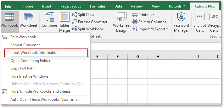 Get workbook name only · select cell c2 · insert the formula: How To Quickly Insert Sheet Names In Cells In Excel