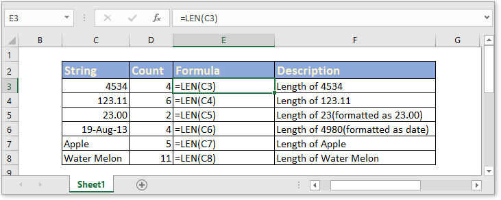 You can use the left, mid, right, search, and len text functions to. How To Use The Excel Len Function