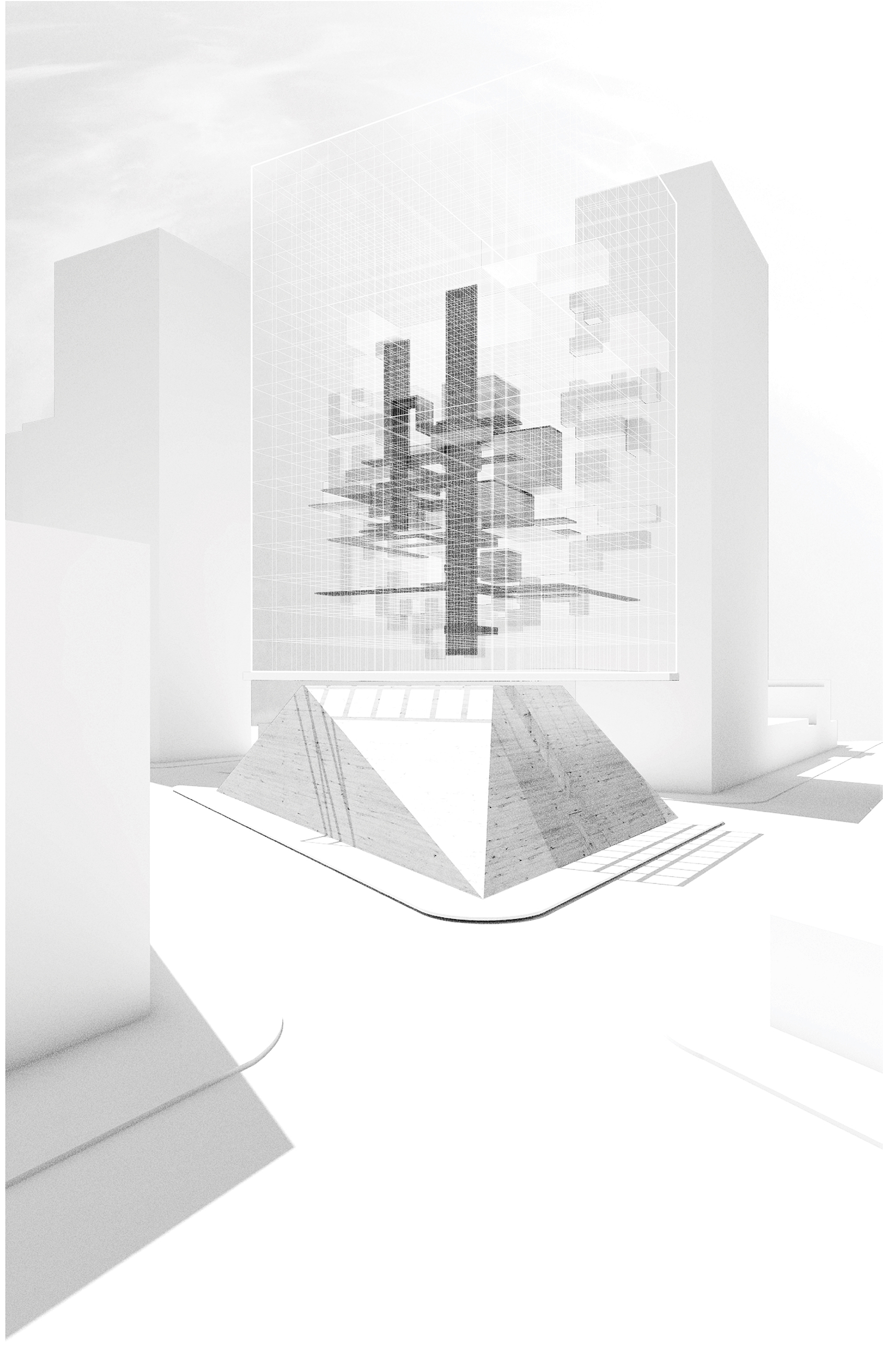 Future Library Yale Architecture - Artistic Ocean Pattern - HD