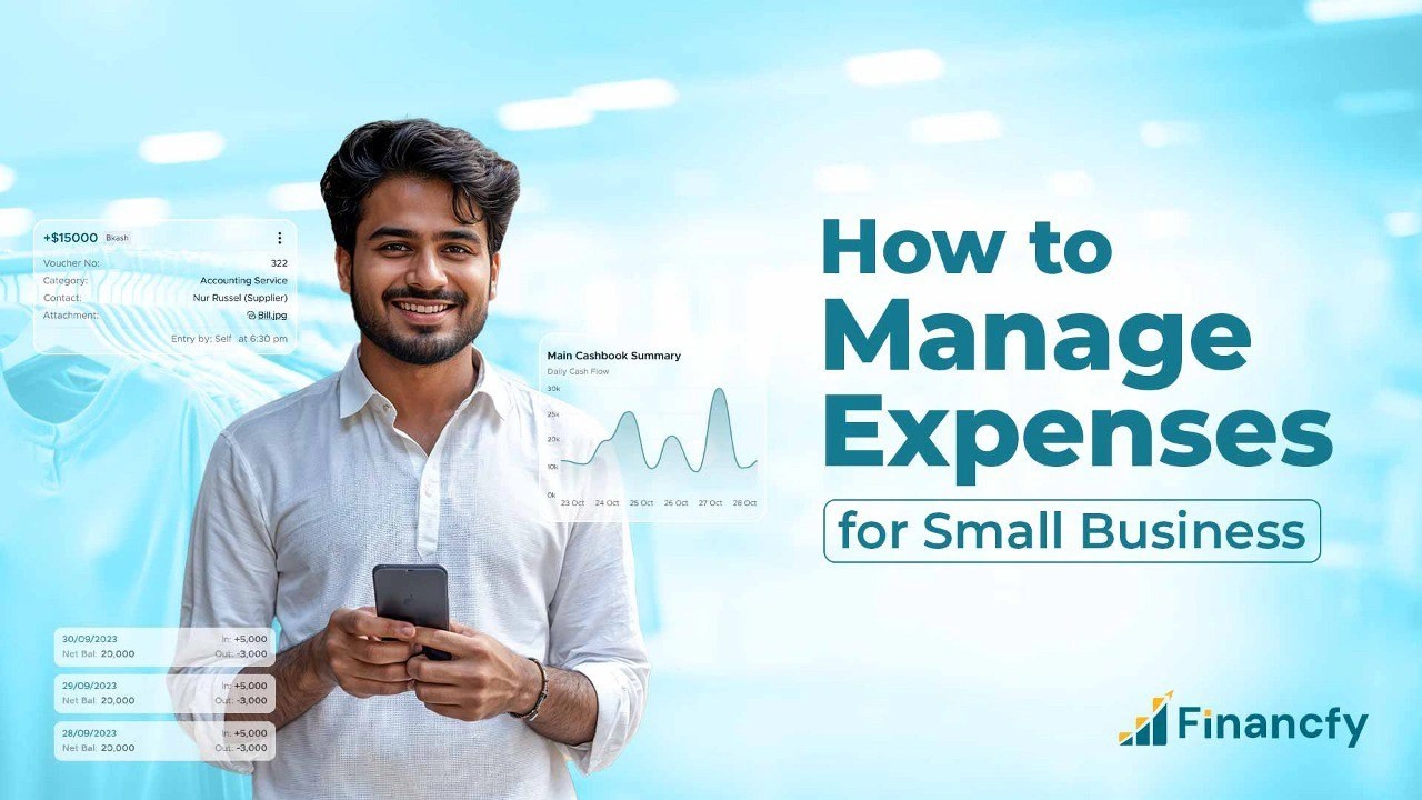 How to manage expenses for small business