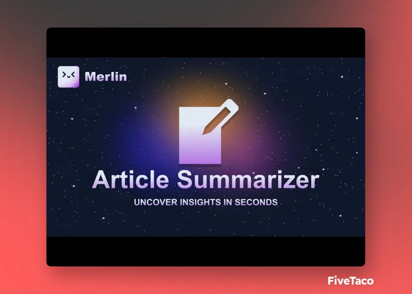 Merlin Fivetaco - Download Modern Sunset Illustration | 8K