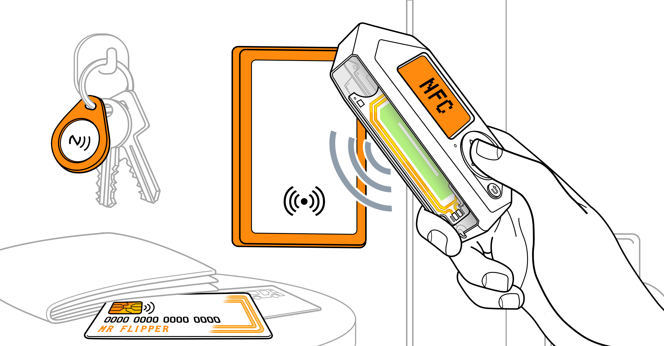Reading Nfc Cards Flipper Zero Documentation - Abstract Pattern Collection - Ultra HD Quality
