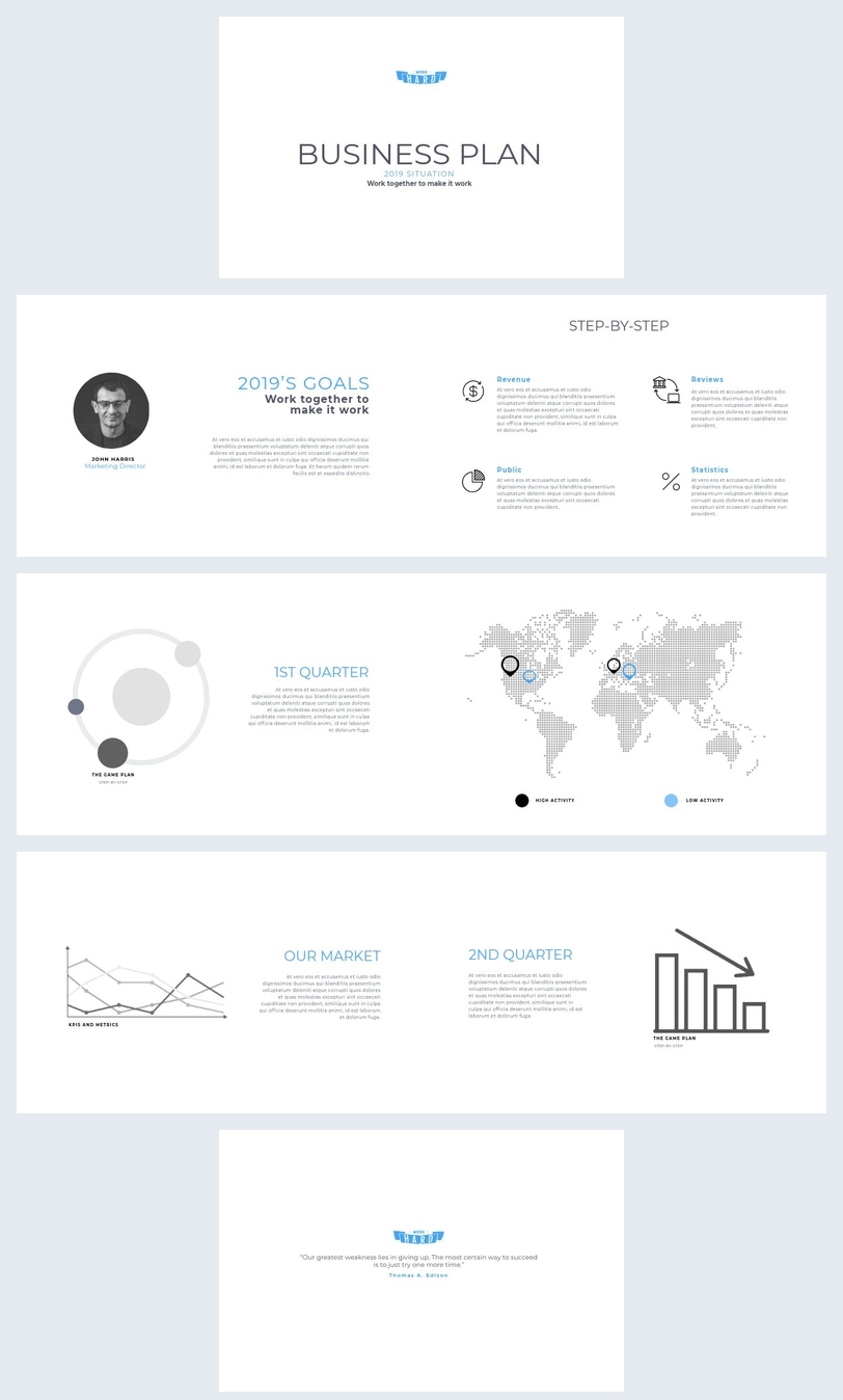 Professional Business Plan Template Flipsnack