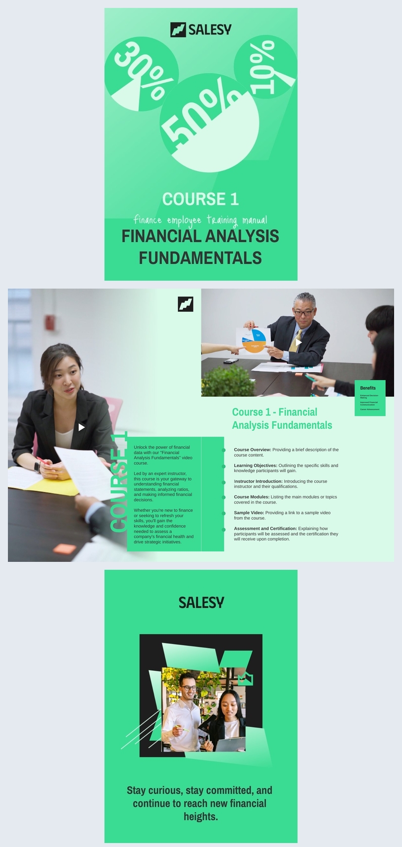 Editable Financial Training Manual Template Flipsnack