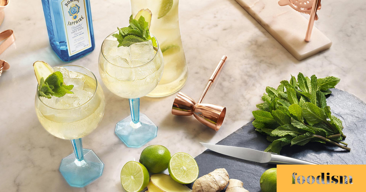 This lemon juice gin cocktail is dangerously smooth and refreshing.