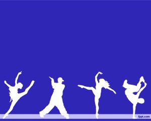 Dancers powerpoint template