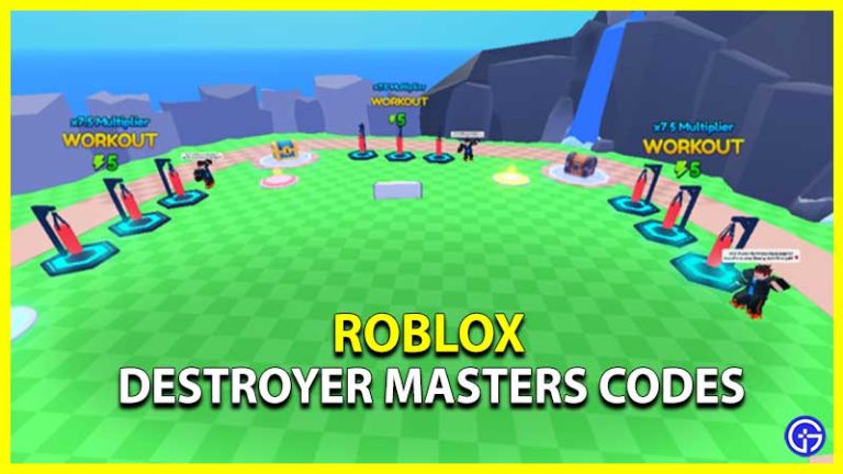 Destroyer Masters Codes April 2023 Gamer Tweak Roblox Destroyer Masters Codes 768x432 