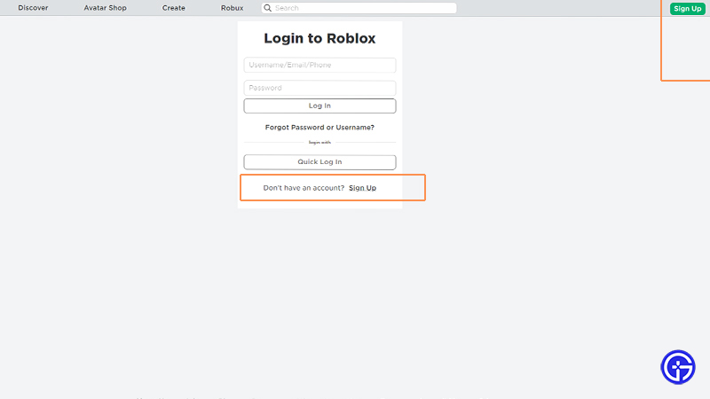 Roblox Login Guide How To Sign Up Download Log In PC Mobile Roblox Sign Up Login Guide 