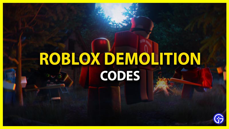 Demolition Codes Roblox July 2023 Free Gems Roblox Demolition Codes 