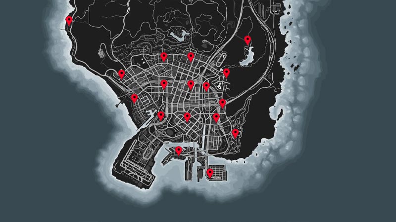 Where To Find The Gun Van In GTA 5 Online All 30 Locations Gun Van Location 2 