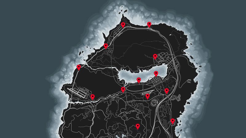 Where To Find The Gun Van In GTA 5 Online All 30 Locations Gun Van Location 
