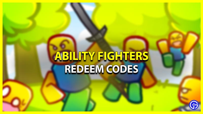 Ability Fighters Codes June 2023 Free Abilities More Ability Fighters Codes Roblox 