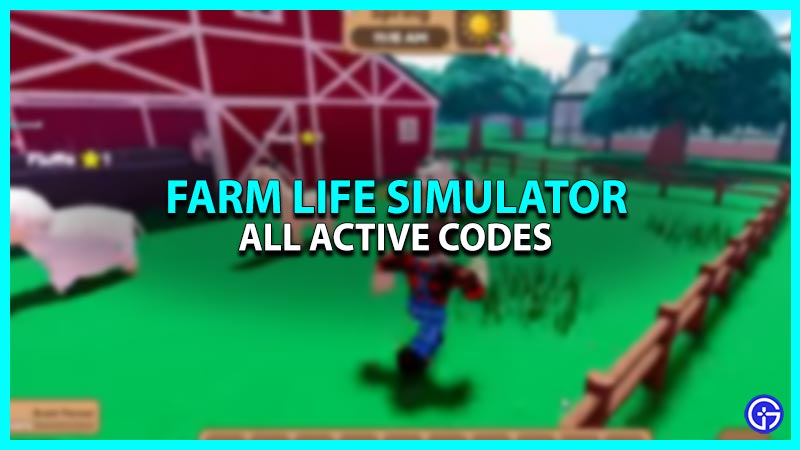 Farm Life Simulator Codes June 2023 Gamer Tweak Farm Life Simulator Codes 