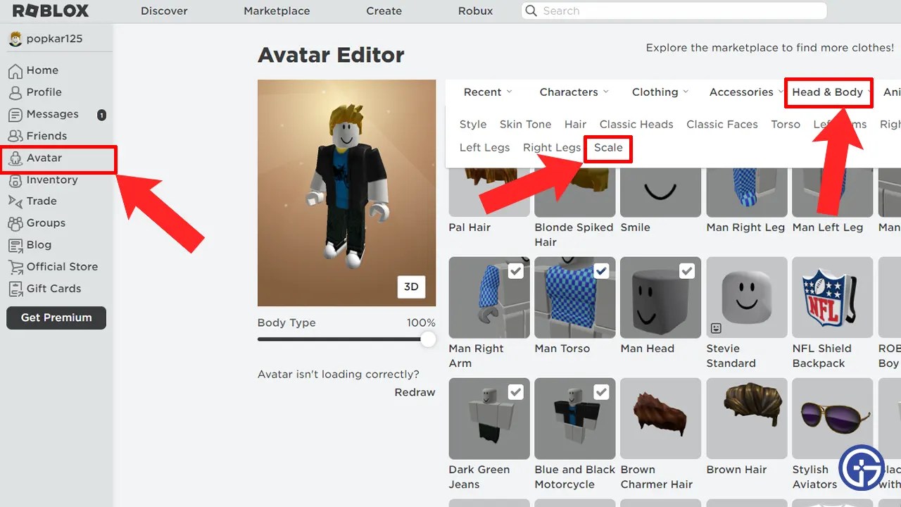 How To Enable R15 Avatar In Roblox Steps Guide Gamer Tweak How To Switch To R15 Avatar In Roblox.webp