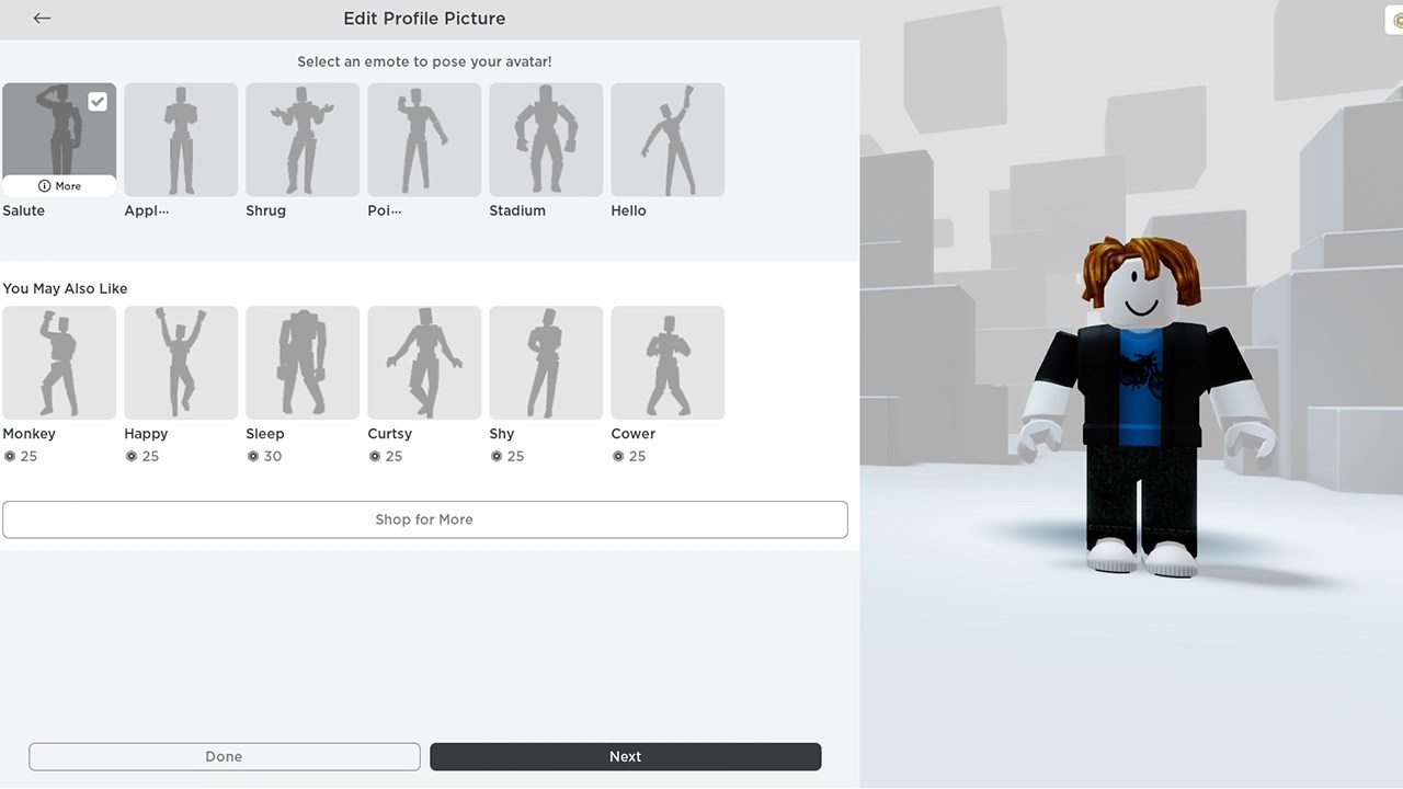 How To Change Roblox Profile Picture Pose 2023 Avatar Pose Roblox.webp