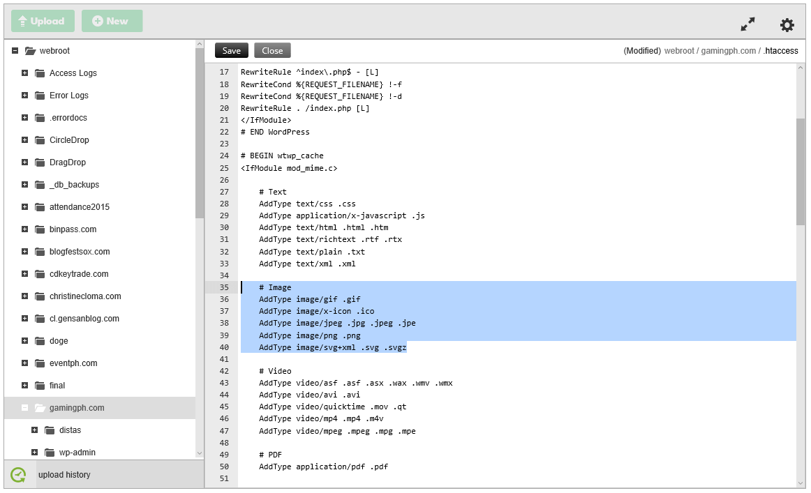 Your wordpress files are stored on your web hosting server and need specific file and directory permissions to work. Wordpress HTTP Error When Uploading Image After Updates 2016 - GamingPH.com