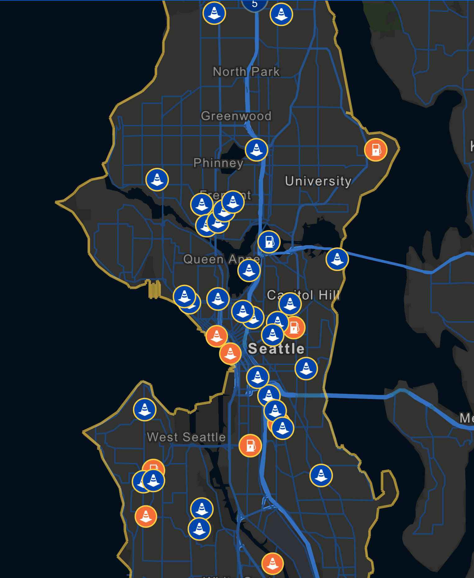 Seattle Picks 31 Sites For New EV Charging Stations GeekWire Ev Charging Stations 
