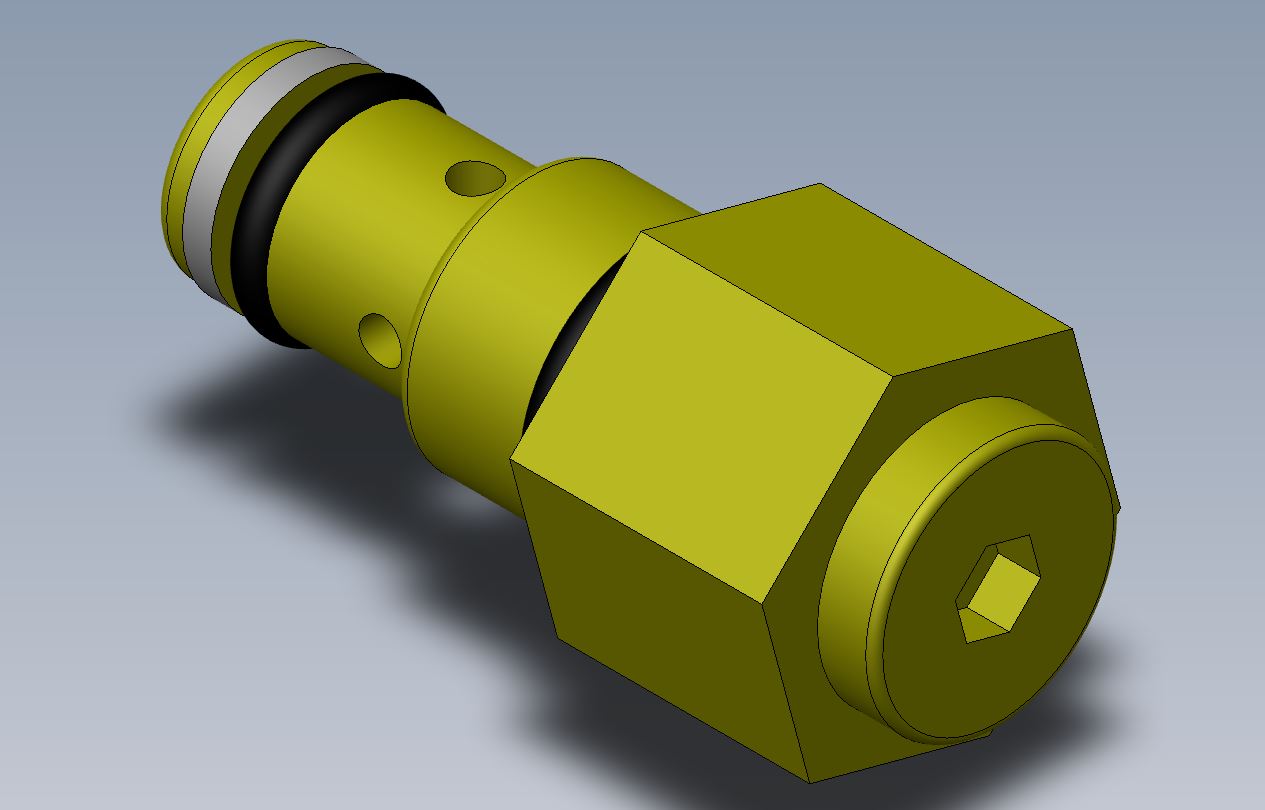 Cv4 check valve cartridge
